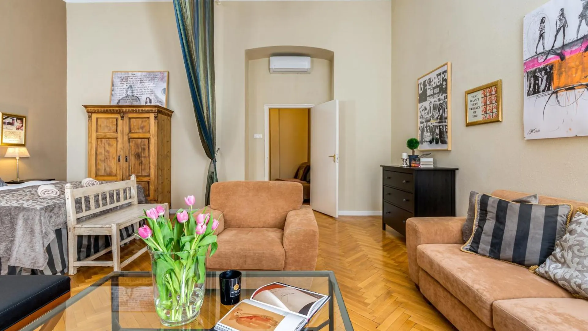 Apartmán Super Chic Suite With A Private Balcony Budapešť